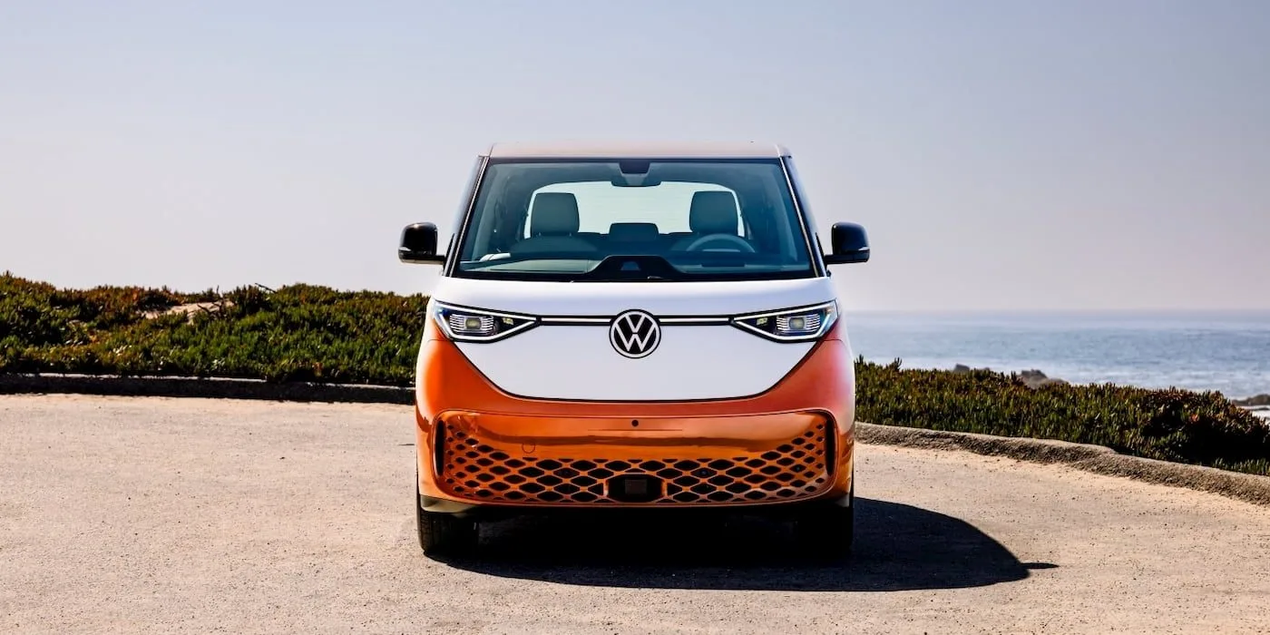 Volkswagen ID. Buzz, вид спереди