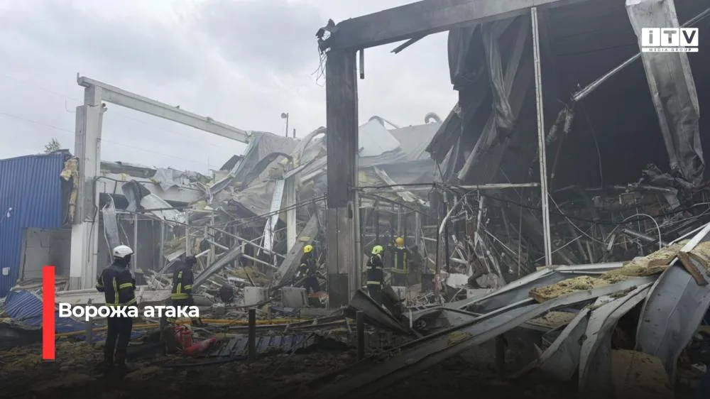 Ворог атакував заклад торговельної мережі «METRO» у Рівному
