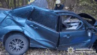 Загибель Ольги Крівогуб у ДТП на Харківщині