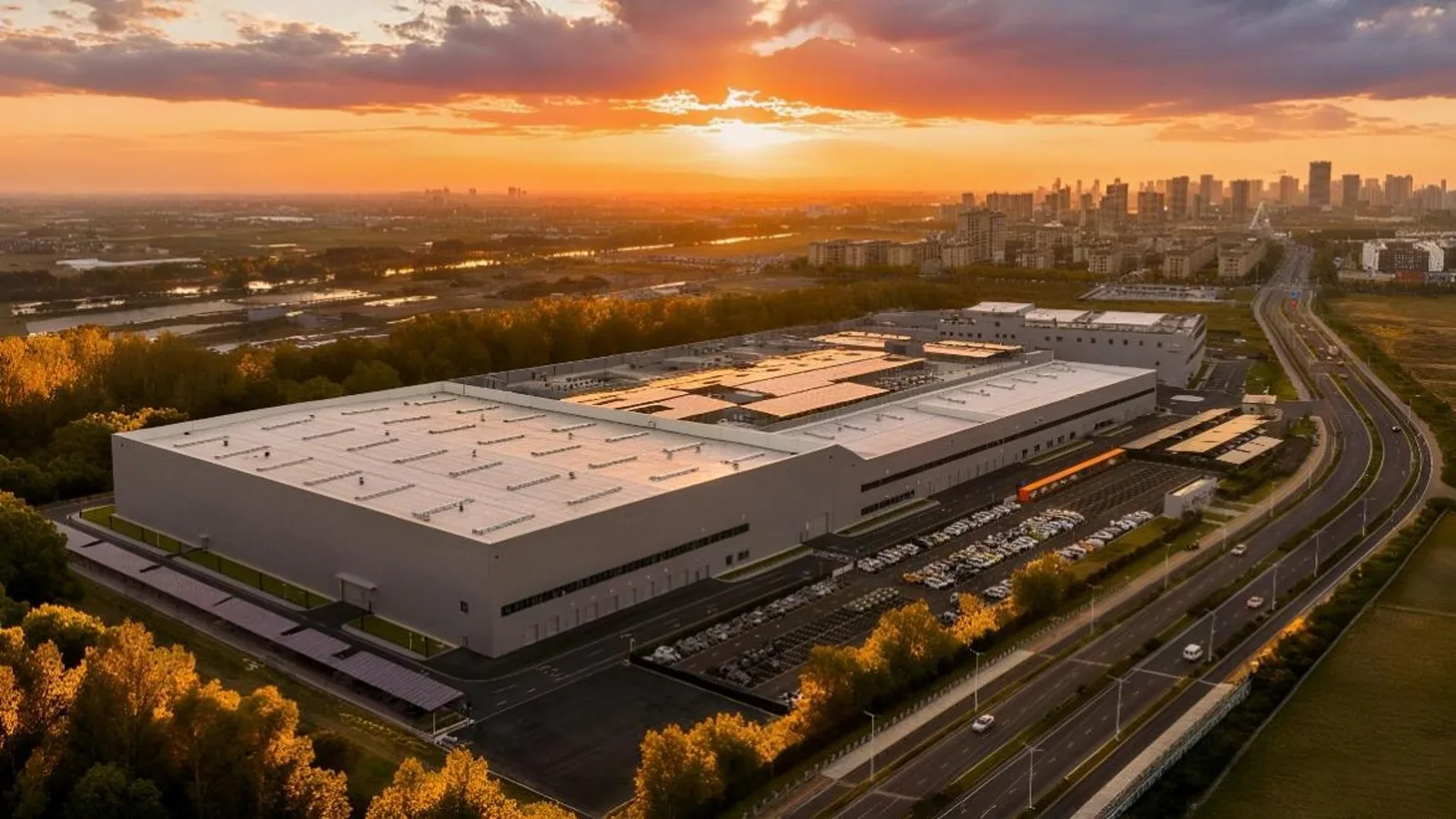 Завод Geely, производственная площадка компании