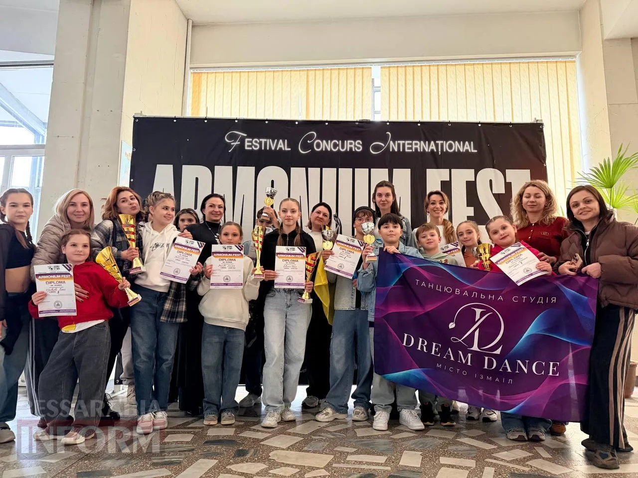 Тріумф у Кишиневі: юні танцюристи з Ізмаїла підкорили міжнародний фестиваль «Armonium fest»