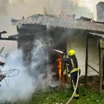 У селі Глуховичі Львівського району сталася пожежа в житловому будинку