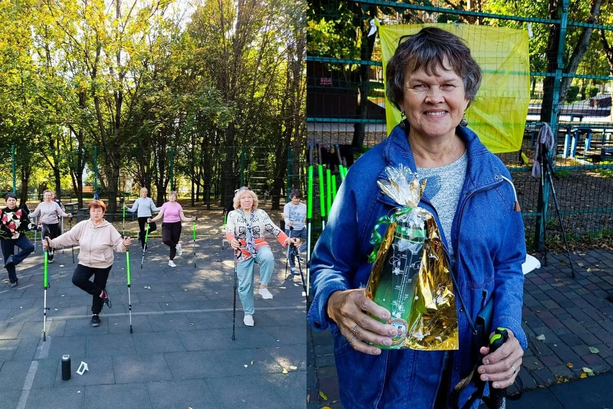 "Активне довголіття": у Кам’янському провели оздоровче спортивне заняття "Активне довголіття": у Кам’янському провели оздоровче спортивне заняття