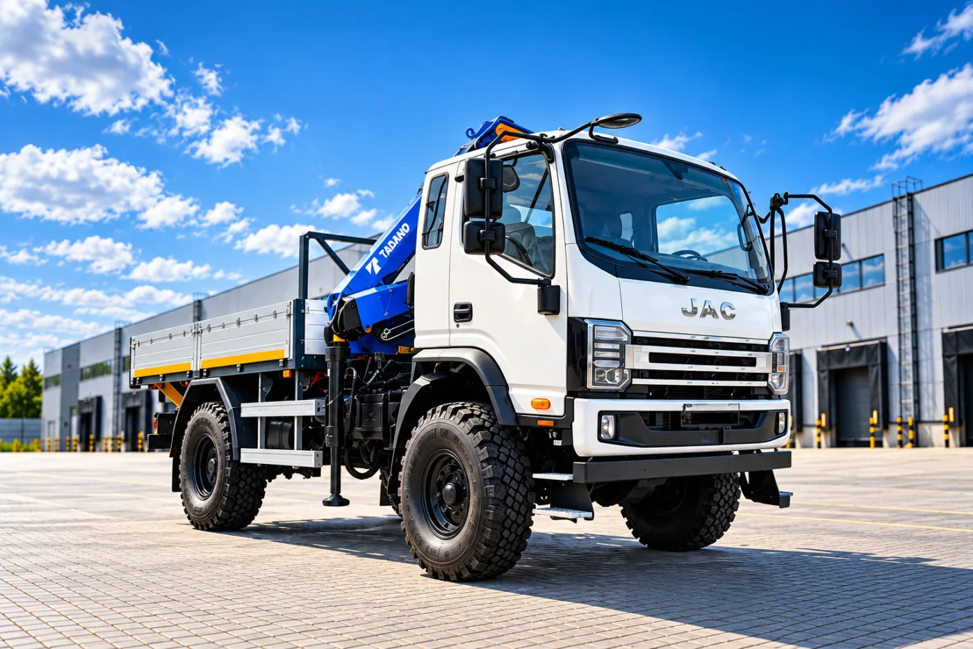 Українська спецтехніка на базі JAC N120: поєднання прохідності та функціональності