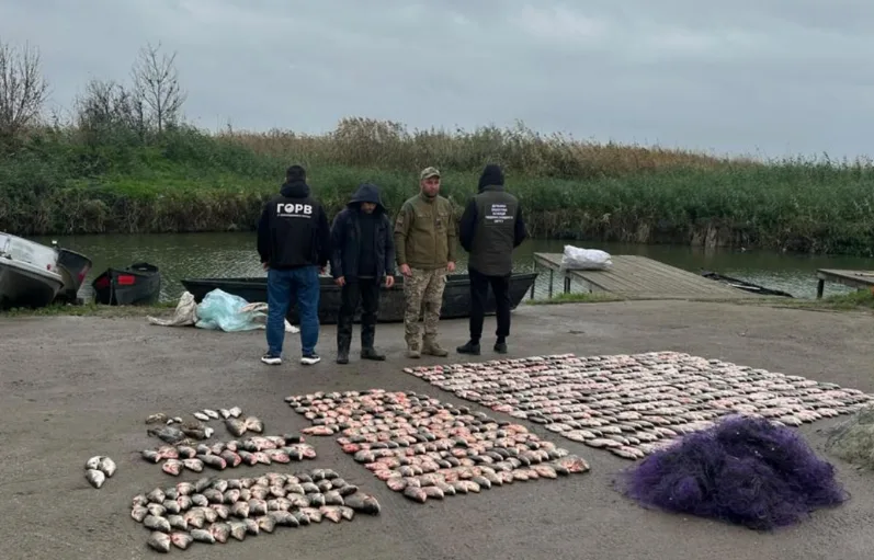 Браконьєрство на озері Кугурлуй в Ізмаїльському районі: завдані державі збитки склали понад 1,39 млн грн