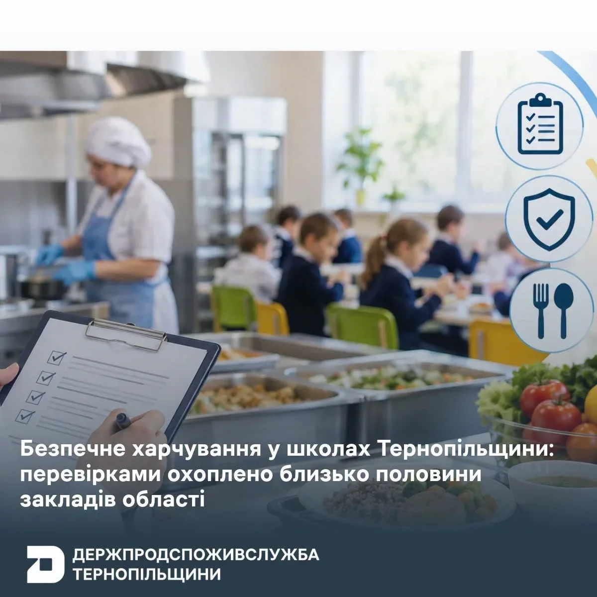 У більшості перевірених шкіл Тернопільщини виявили порушення в організації харчування