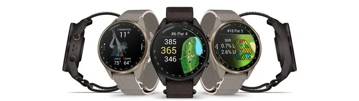 Цвета Garmin Approach S72