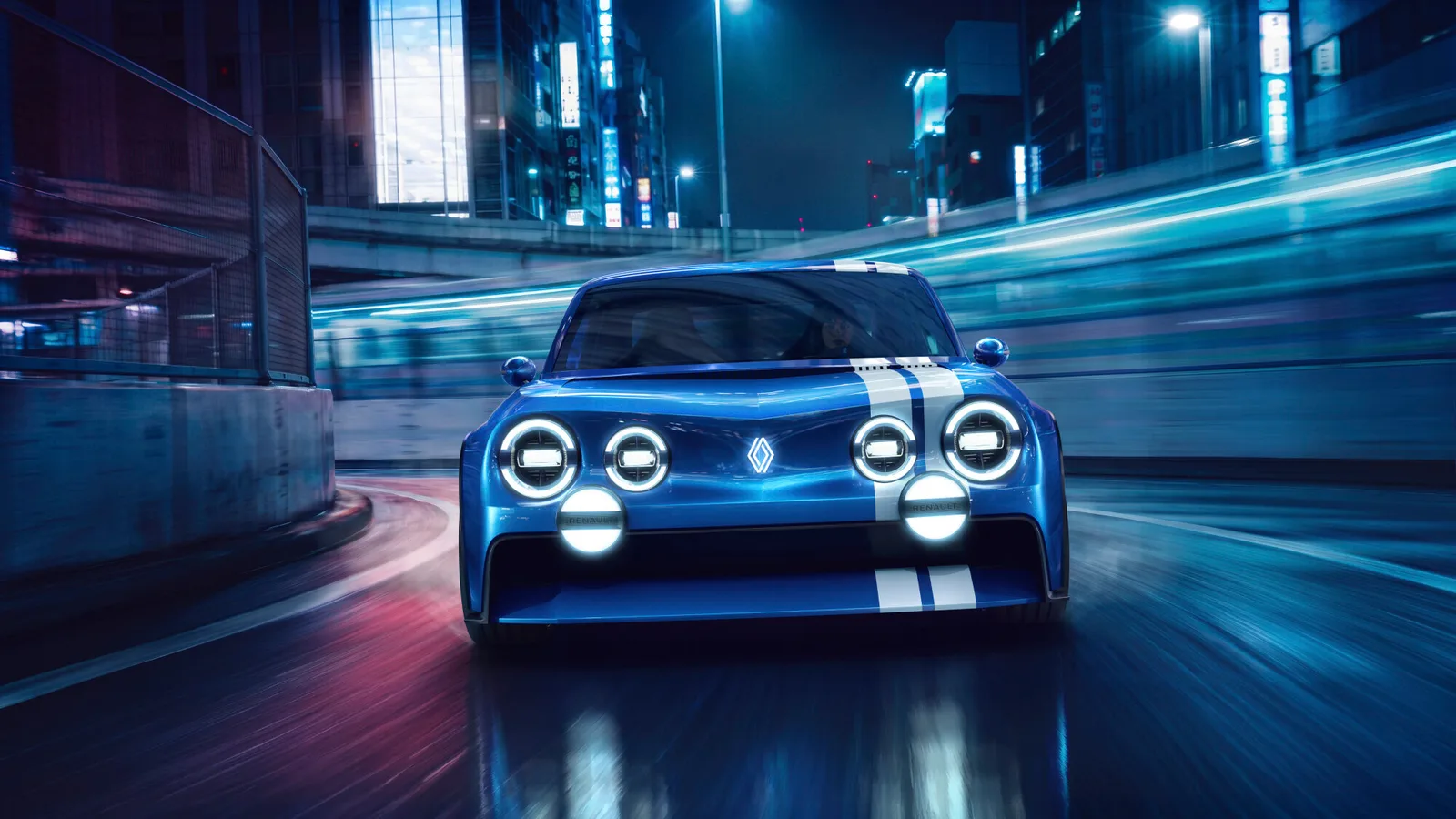 Концепт Renault 8 Gordini, вид спереди
