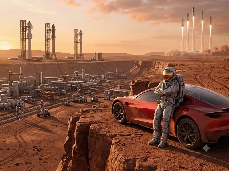 Илон Маск задумал объединить Tesla и SpaceX