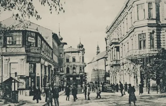 Старі фото показали вулиці Тернополя понад 120 років тому