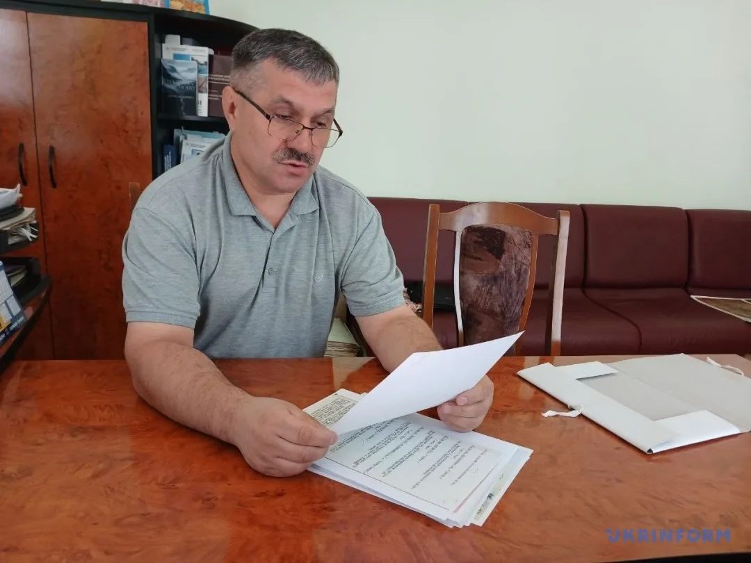Директор Державного архіву Чернівецької області Микола Рубанець