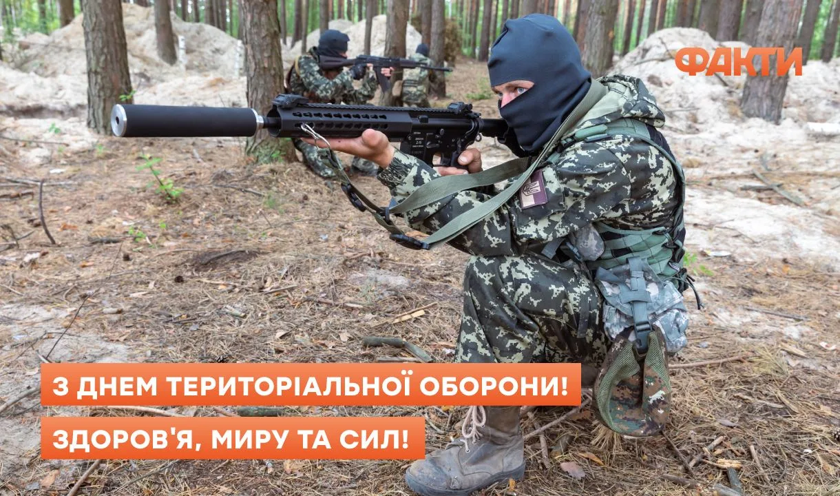Привітання з Днем територіальної оборони