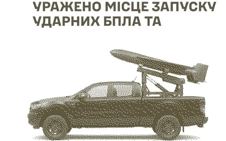 Сили оборони уразили місце запуску російських ударних БпЛА та склади забезпечення на Донеччині