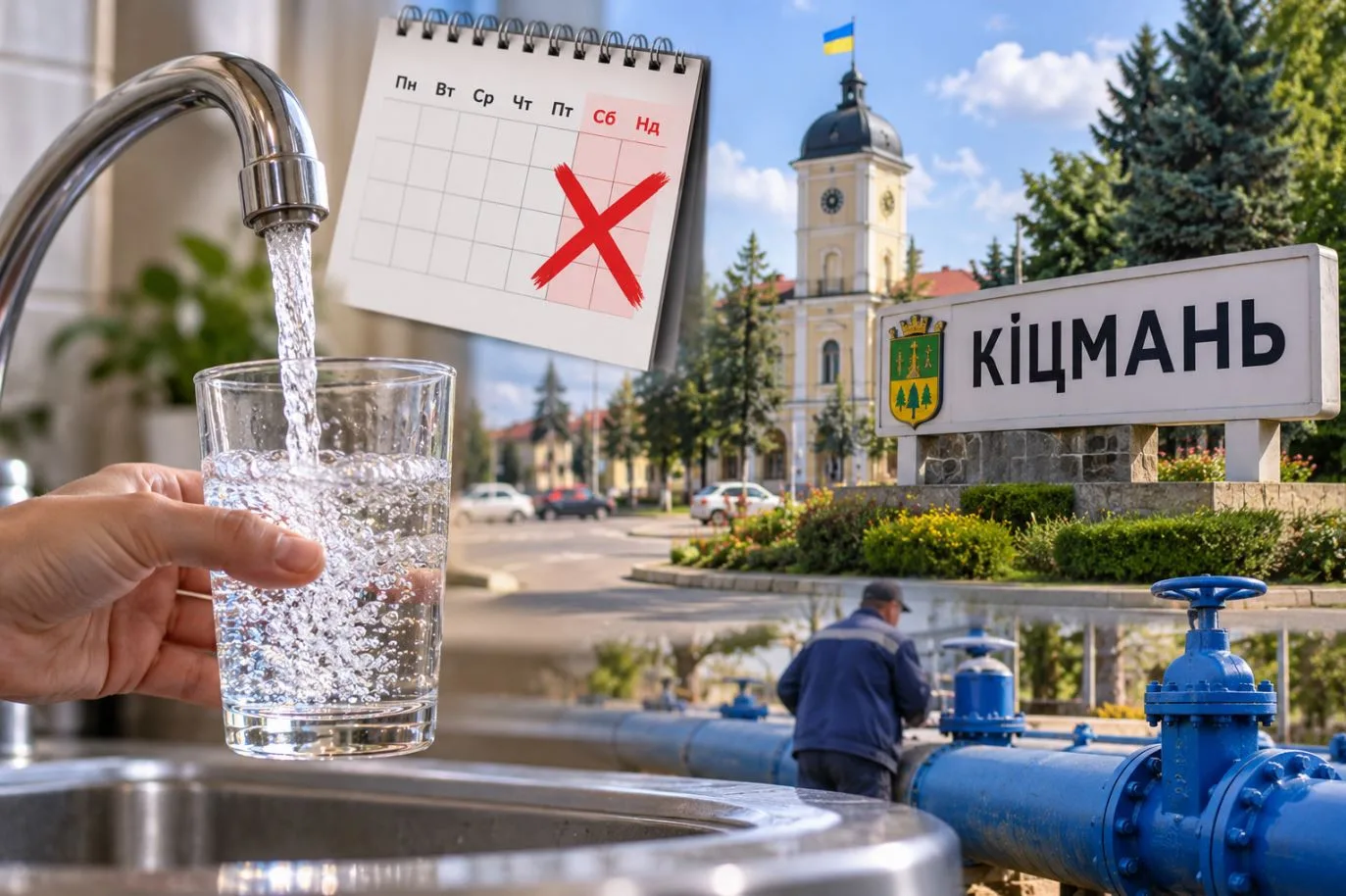 У Кіцмані могли залишитися без цілодобового водопостачання: працівники звільняються через відсутність бронювання