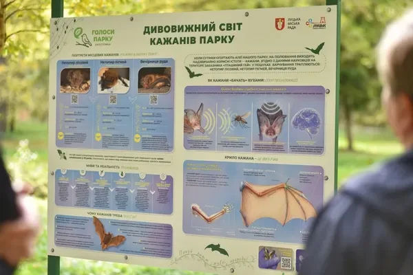 У Луцьку відкрили незвичайну екостежку: у парку можна почути голоси птахів, кажанів і бобрів (фото)
