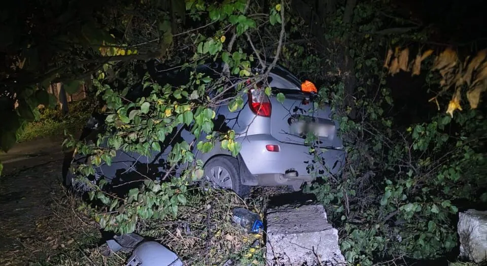 Постраждали четверо підлітків: у Запорізькому районі 17-річний водій влаштував ДТП