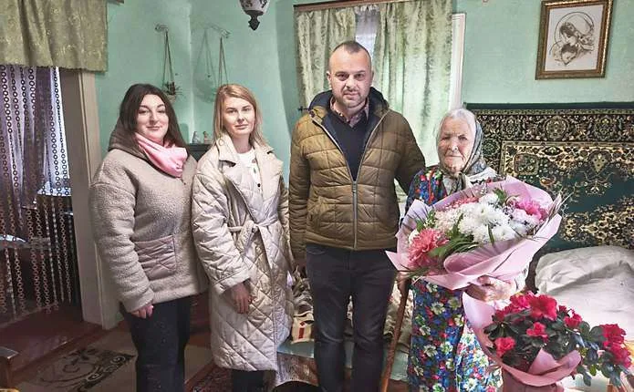 Столітній ювілей святкує жителька Чернівецької громади