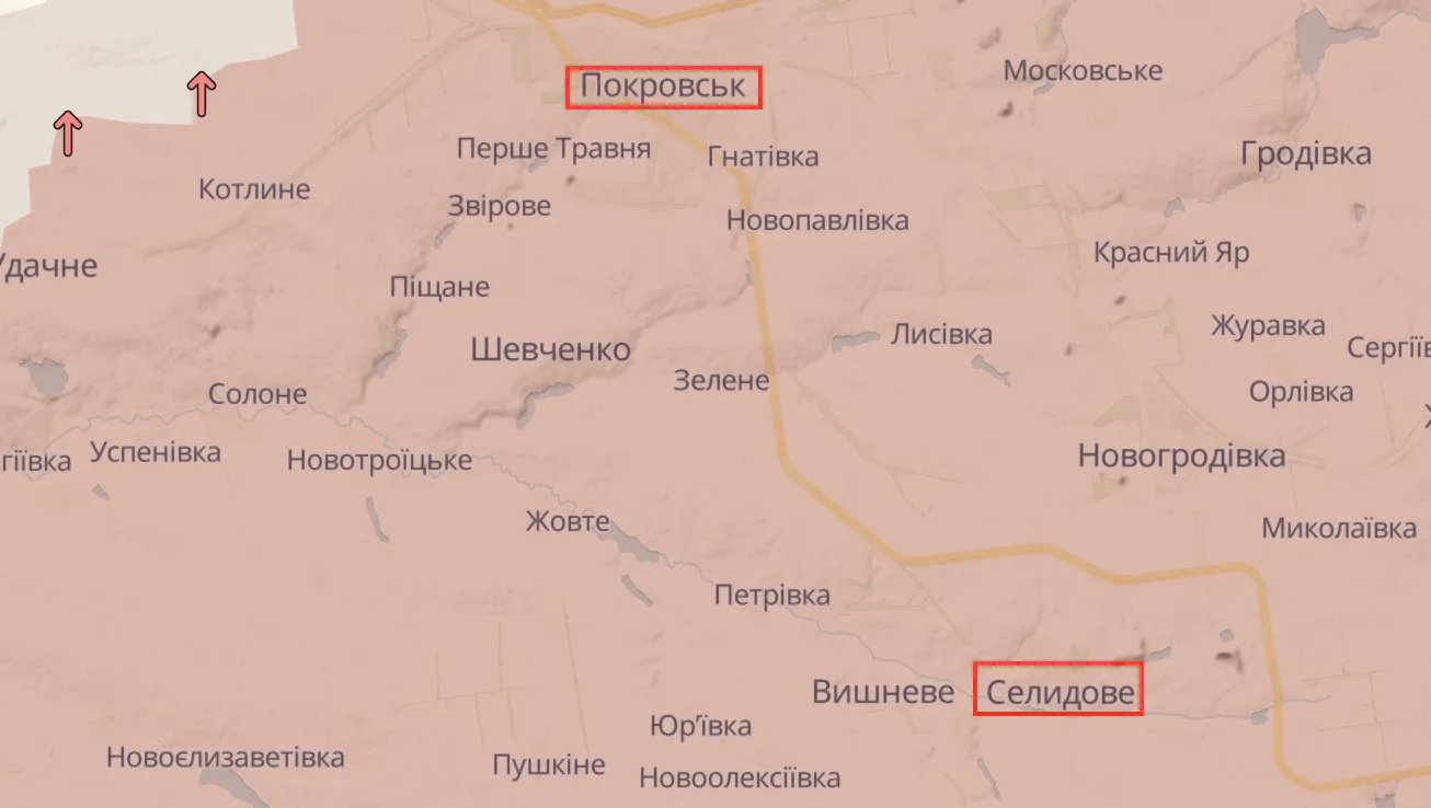 Росіяни використовують дорогу із Селидового до Покровська для підвезення підкріплень: військовий про ситуацію на напрямку