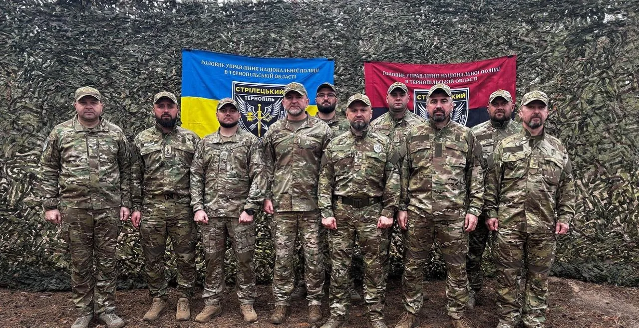 Керівник поліції Тернопільщини Сергій Зюбаненко відзначив бійців стрілецького батальйону
