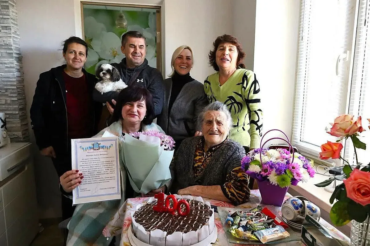 100-річний ювілей відзначила миколаївчанка Любов Яковлева