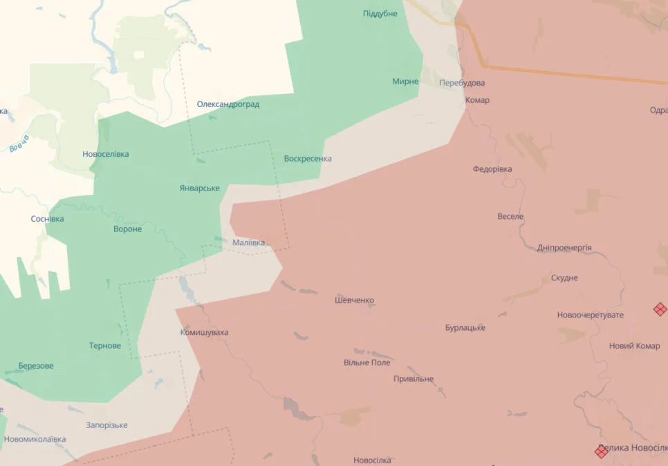 На Південно-Донецькому напрямку Сили оборони тиснуть на позиції рф: є повідомлення про просування біля Мокрих Ялів - 26.10.2026 На Південно-Донецькому напрямку Сили оборони тиснуть на позиції рф: є повідомлення про просування біля Мокрих Ялів - 26.10.2026