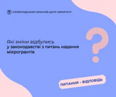 Які зміни відбулись у законодавстві з питань надання мікрогрантів - пояснення