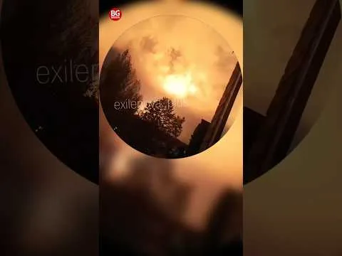 Взрывы в РФ — пожар на аэродроме "Борисоглебск" в ночь на 15 октября