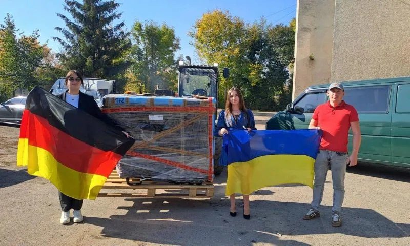 Калуська громада отримала від міста-побратима Ліппштадт генератор потужністю 13,6 кВт