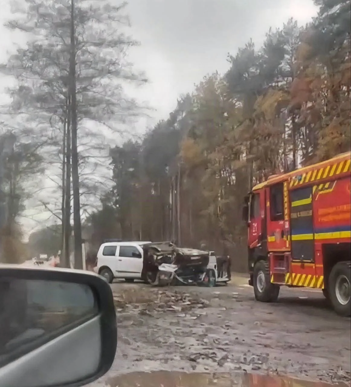 На Львівщині сталась аварія із потерпілими