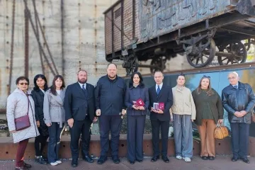 Стефанчук вручив орден княгині Ольги ІІ ступеня очільниці української асоціації в Угорщині
