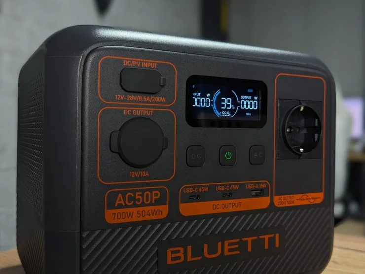 Зарядная станция Bluetti AC50P 700 вт 504 втч lifepo4