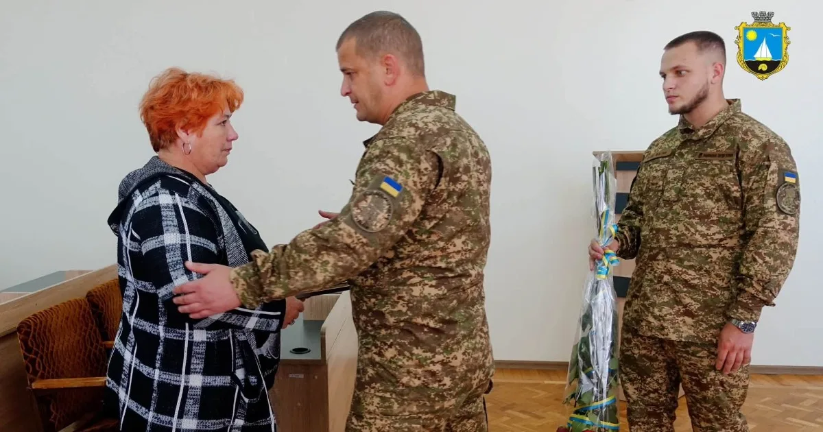 Полеглого захисника Мацейка Дмитра з Білгород-Дністровського району відзначили орденом “За мужність” ІІІ ступеня