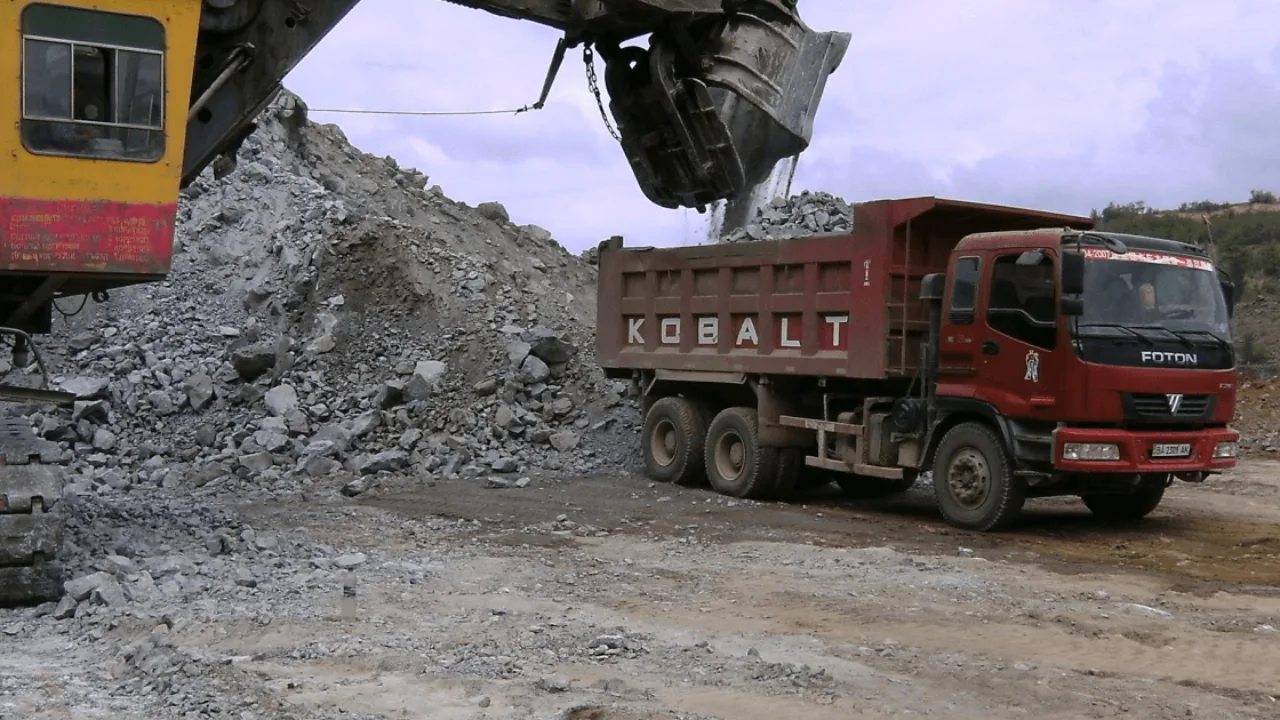 В карʼєрі Заваллівського родовища. 