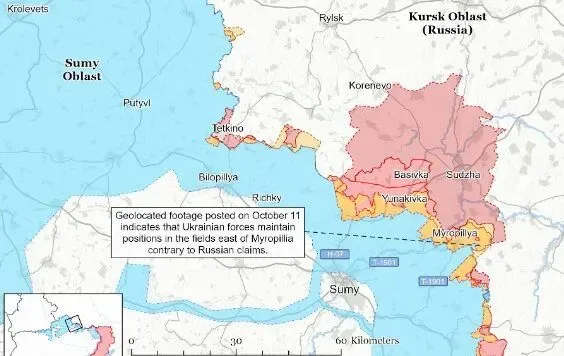 карта бойових дій