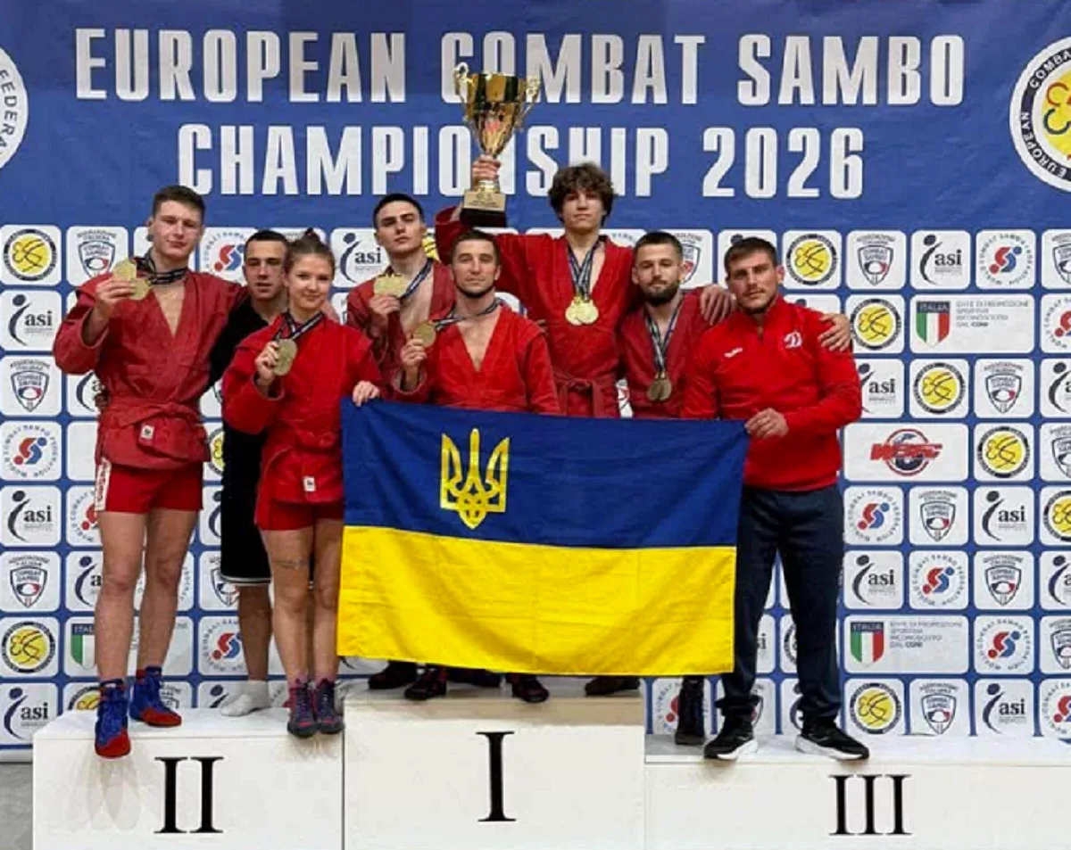 Одеські самбісти здобули 11 золотих медалей і одну бронзову на чемпіонаті Європи в Мілані