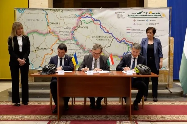 Закарпаття та Угорщина посилюють транскордонну співпрацю у сфері туризму та велоінфраструктури