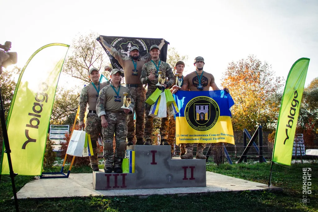 На змаганнях 50 полку НГУ переміг бойовий підрозділ