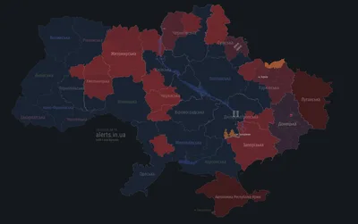У застосунку Повітряна тривога зявилася карта руху російських дронів і ракет