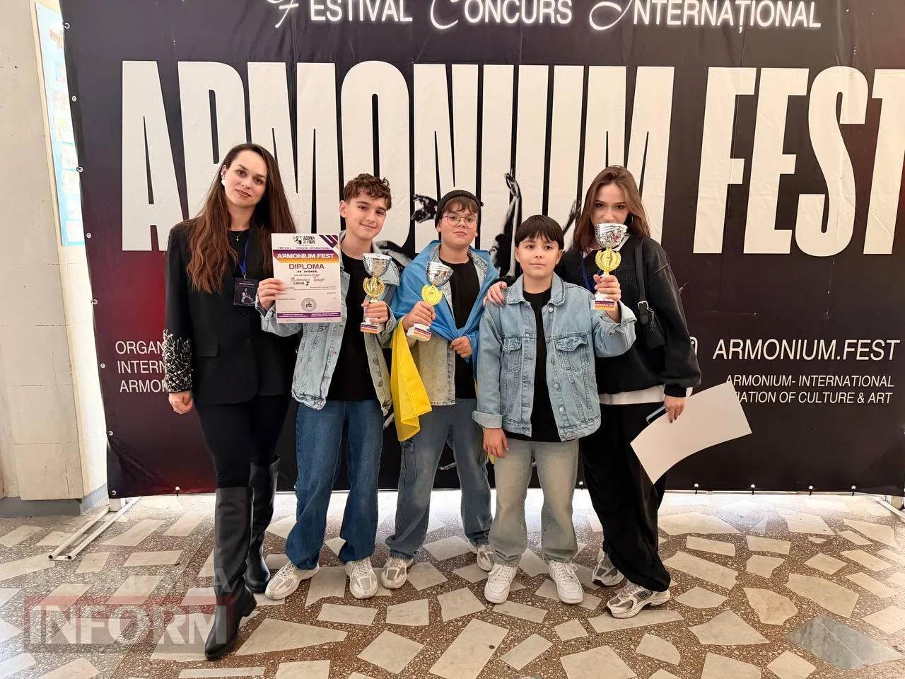 Тріумф у Кишиневі: юні танцюристи з Ізмаїла підкорили міжнародний фестиваль «Armonium fest»