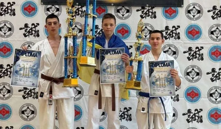 Херсонські каратисти вибороли чотири нагороди на Чемпіонаті Європи у Німеччині