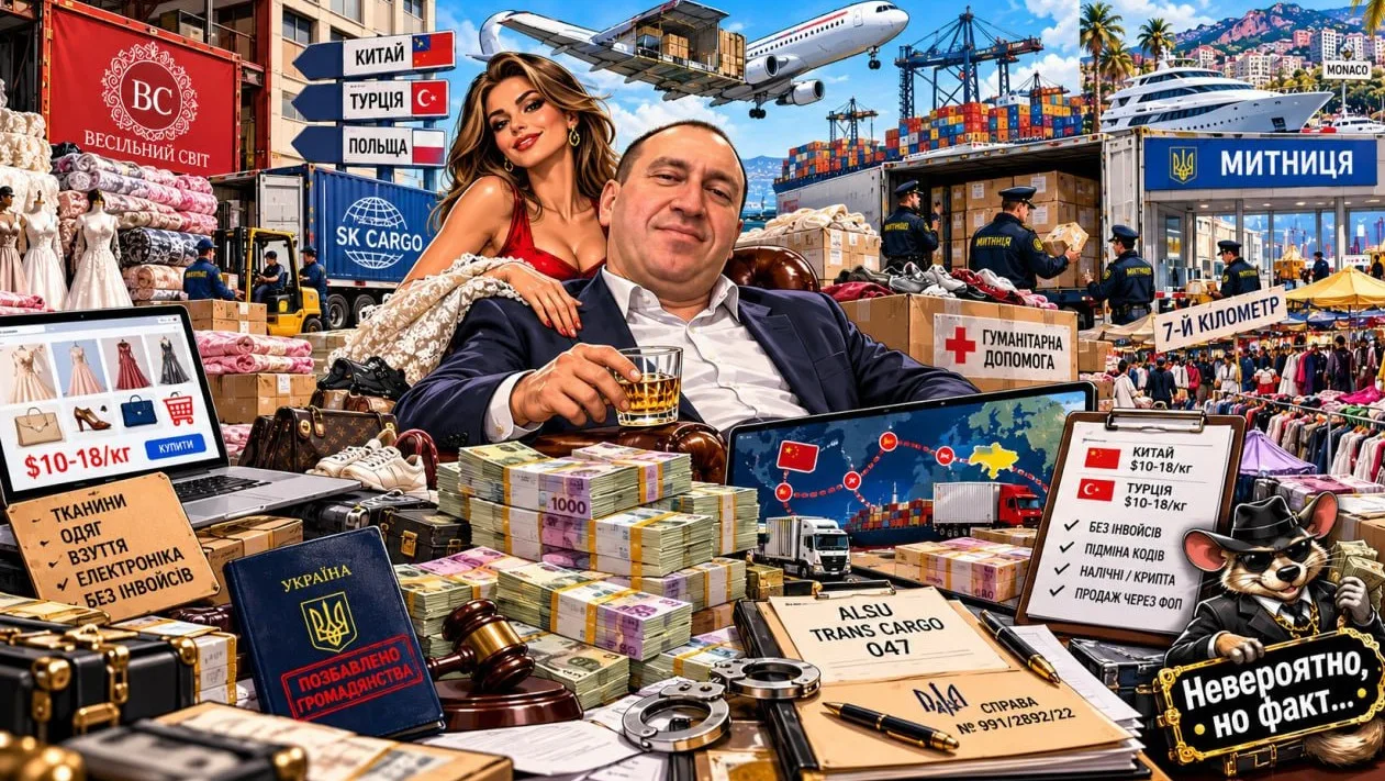 Вадим Альперин: серый импорт на 300 млрд грн и таможенный схематоз