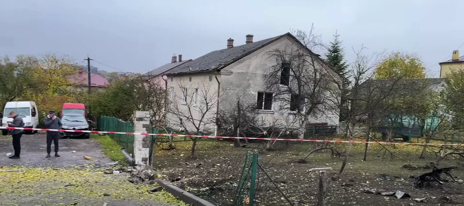 На території Солонківської громади уламки БпЛА пошкодили покрівлі житлового і двох дачних будинків