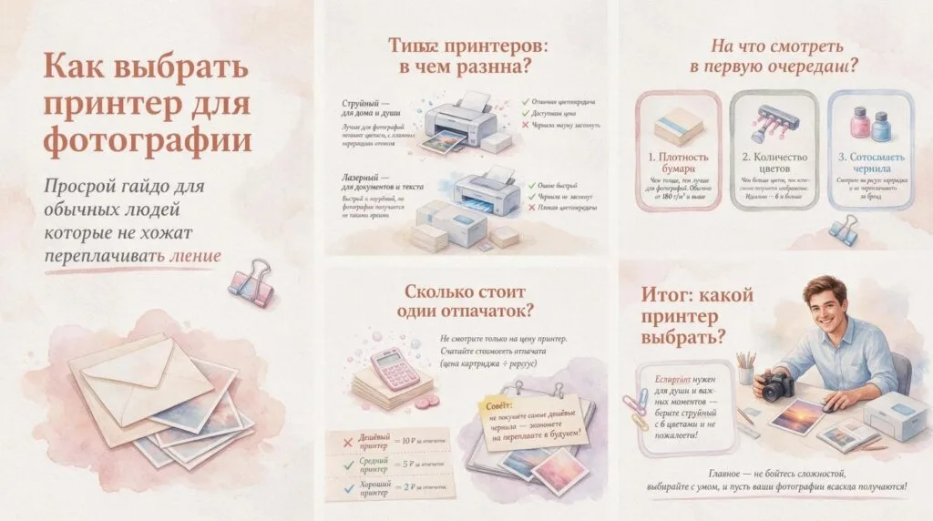 Как выбрать принтер для фотографий