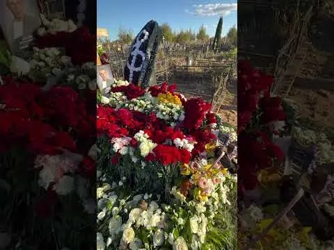 Могила Сергея Соседова на Перепечинском кладбище в Подмосковье