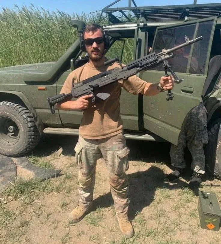 Ігор Погребенник під час служби на Гуляйпільському напрямку