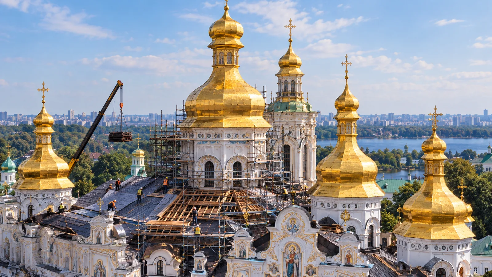 Успенський собор після удару дрона: на порятунок святині Києво-Печерської лаври спрямовують перші 26,6 млн гривень