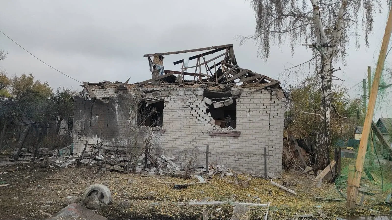 Наслідки обстрілів у Донецькій області за 16 жовтня 2026 року