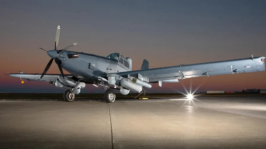 Новий легкий штурмовик OA-1K Skyraider&nbsp;II, призначений для підтримки Сил спеціальних операцій США.