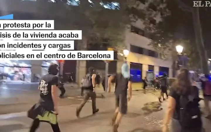 Десятки тисяч людей вийшли на протест у Барселоні через житлову кризу