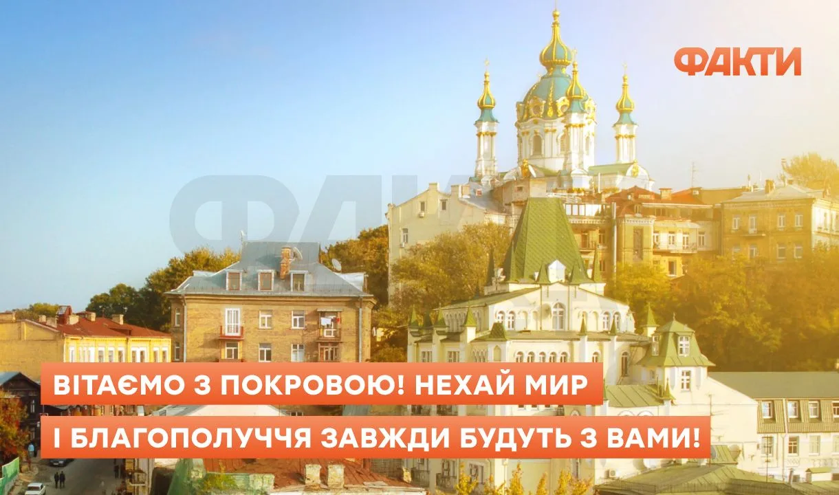 Листівки з привітаннями до свята Покрови 2025